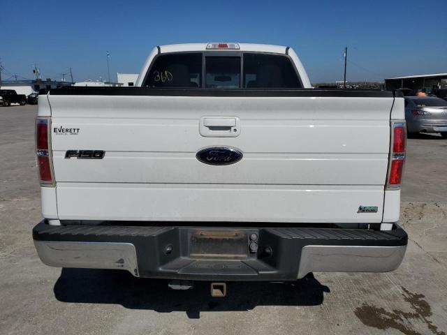 1FTFW1CV5AKE62422 - 2010 FORD F150 SUPERCREW WHITE photo 6