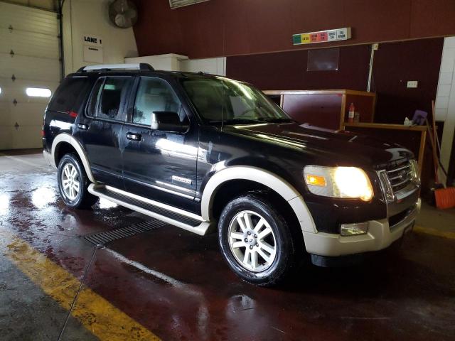 1FMEU74E87UA62835 - 2007 FORD EXPLORER EDDIE BAUER BLACK photo 4