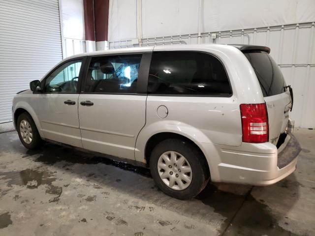 2A8HR44H28R726680 - 2008 CHRYSLER TOWN & COU LX SILVER photo 2