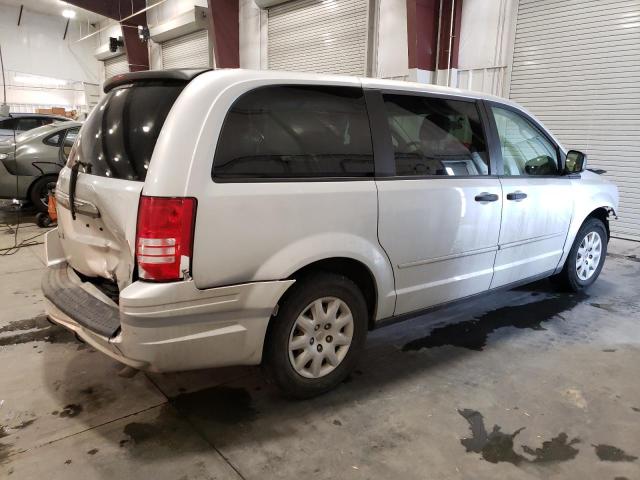 2A8HR44H28R726680 - 2008 CHRYSLER TOWN & COU LX SILVER photo 3