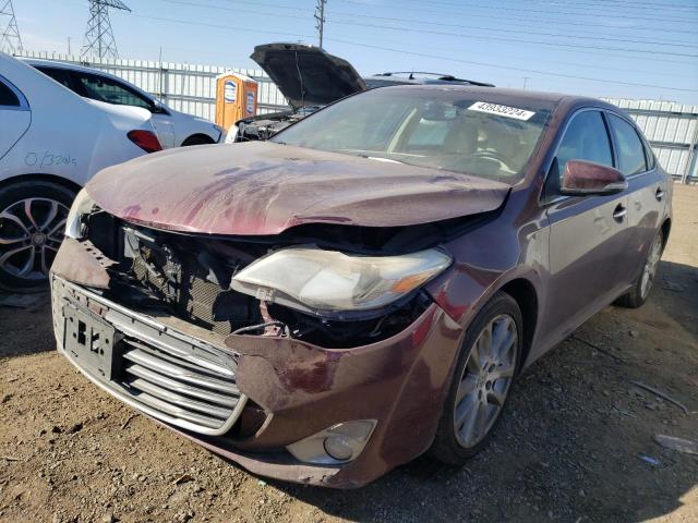 4T1BK1EB3DU045771 - 2013 TOYOTA AVALON BASE BURGUNDY photo 1