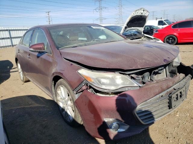 4T1BK1EB3DU045771 - 2013 TOYOTA AVALON BASE 勃艮第红 照片 4