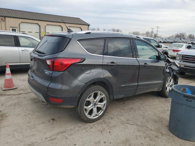 1FMCU9J92KUB82584 - 2019 FORD ESCAPE TITANIUM GRAY photo 3