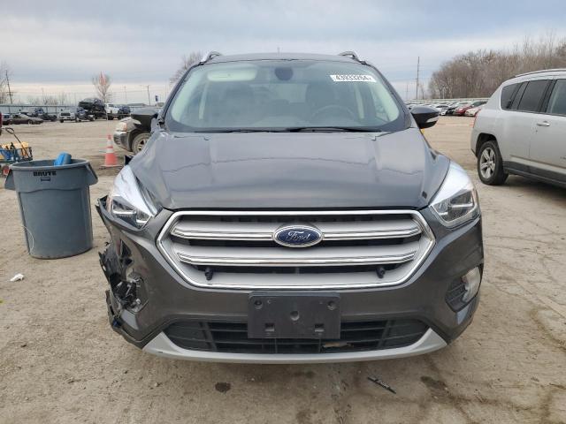 1FMCU9J92KUB82584 - 2019 FORD ESCAPE TITANIUM GRAY photo 5