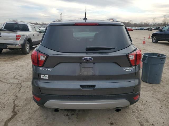 1FMCU9J92KUB82584 - 2019 FORD ESCAPE TITANIUM GRAY photo 6