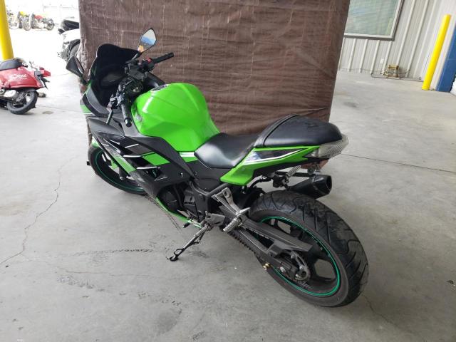 JKAEX8A18EA002453 - 2014 KAWASAKI EX300 A GREEN photo 3