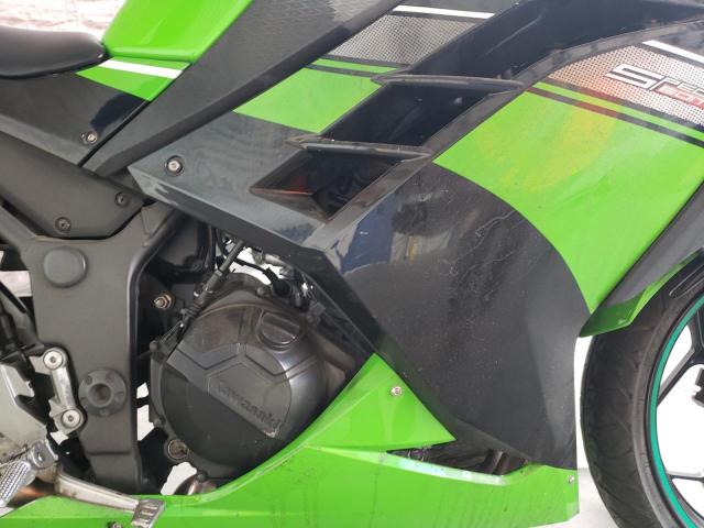 JKAEX8A18EA002453 - 2014 KAWASAKI EX300 A GREEN photo 7