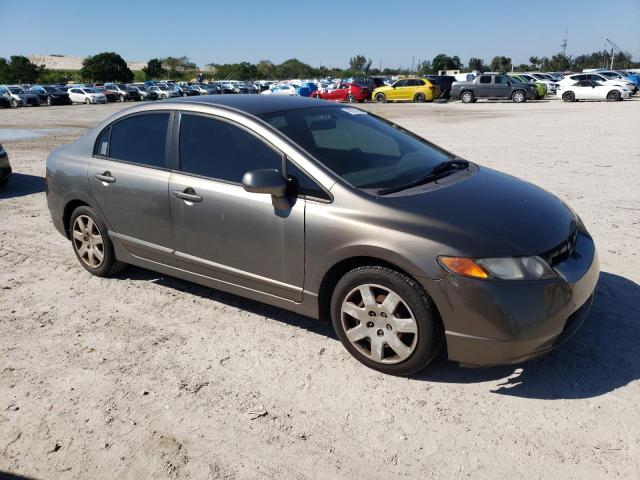 1HGFA165X6L053944 - 2006 HONDA CIVIC LX GRAY photo 4