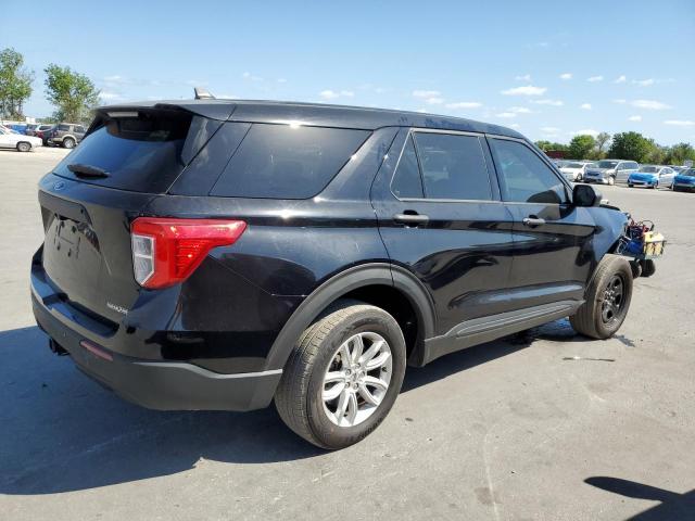 1FM5K8AB4MGA17617 - 2021 FORD EXPLORER POLICE INTERCEPTOR BLACK photo 3