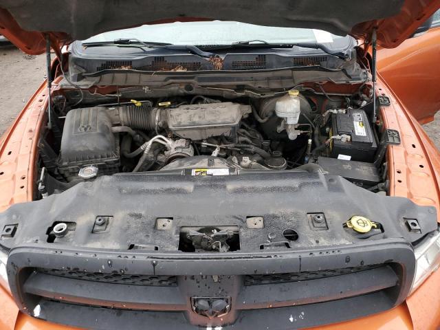 1D7RV1CP6AS166428 - 2010 DODGE RAM 1500 ORANGE photo 11