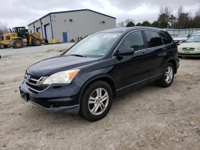 5J6RE4H71AL033584 - 2010 HONDA CR-V EXL BLACK photo 1