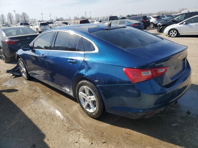 1G1ZC5ST1KF138481 - 2019 CHEVROLET MALIBU LS BLUE photo 2