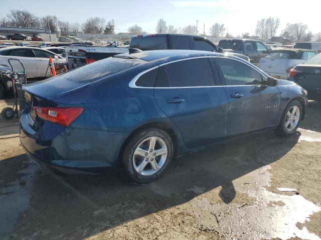 1G1ZC5ST1KF138481 - 2019 CHEVROLET MALIBU LS BLUE photo 3