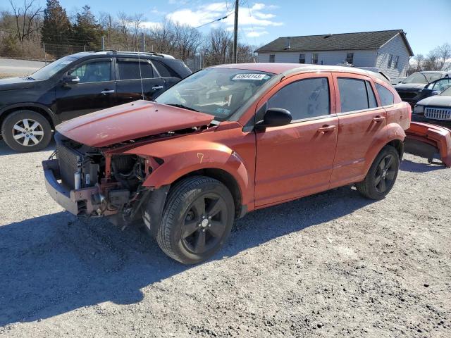 1B3CB3HA2AD568249 - 2010 DODGE CALIBER MAINSTREET ORANGE photo 1