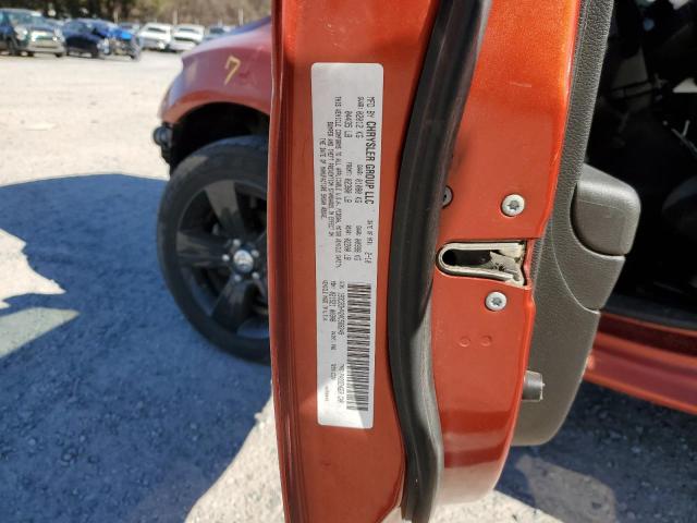 1B3CB3HA2AD568249 - 2010 DODGE CALIBER MAINSTREET ORANGE photo 13