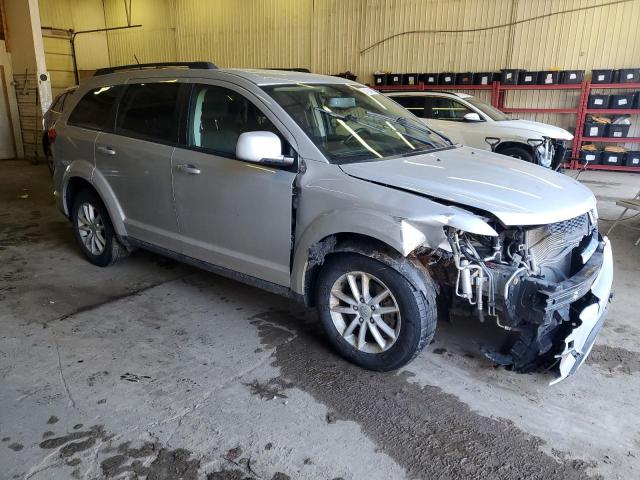 3C4PDCBG7ET186631 - 2014 DODGE JOURNEY SXT SILVER photo 4