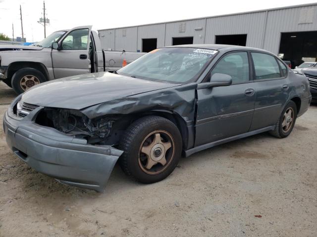 2G1WF52E259214413 - 2005 CHEVROLET IMPALA GRAY photo 1