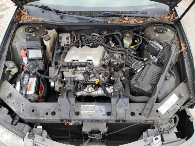 2G1WF52E259214413 - 2005 CHEVROLET IMPALA GRAY photo 11