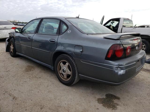 2G1WF52E259214413 - 2005 CHEVROLET IMPALA GRAY photo 2