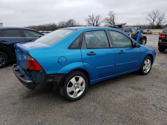 1FAFP34N77W355998 - 2007 FORD FOCUS ZX4 BLUE photo 3