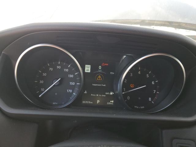 SALWG2FV8HA682421 - 2017 LAND ROVER RANGE ROVE SE BLACK photo 9