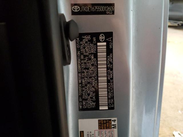 JTKDE167550012609 - 2005 TOYOTA SCION TC 蓝色 照片 12