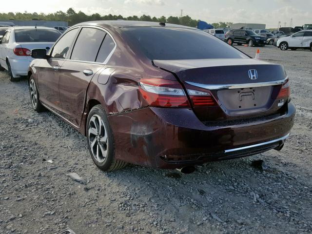 1HGCR3F86GA012788 - 2016 HONDA ACCORD EXL  photo 3