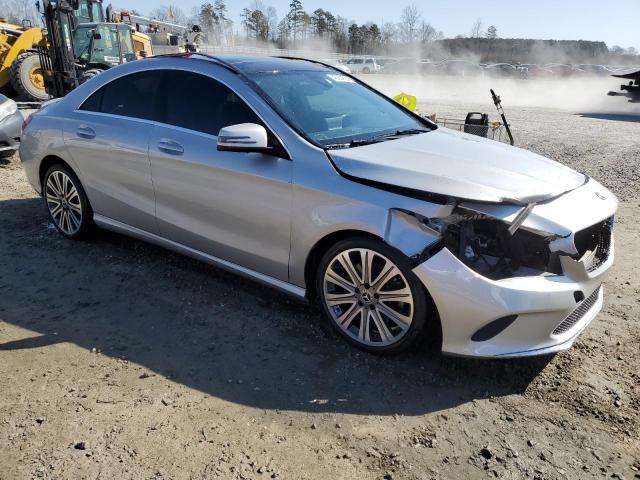 WDDSJ4GB1JN584178 - 2018 MERCEDES-BENZ CLA 250 4MATIC SILVER photo 4