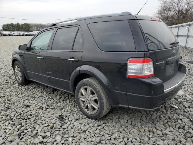 1FMDK03W28GA17604 - 2008 FORD TAURUS X LIMITED BLACK photo 2