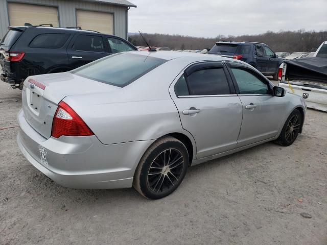 3FAHP0HA9AR383505 - 2010 FORD FUSION SE SILVER photo 3