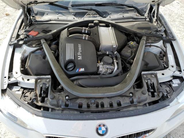 WBS3R9C51FK330010 - 2015 BMW M4 WHITE photo 11