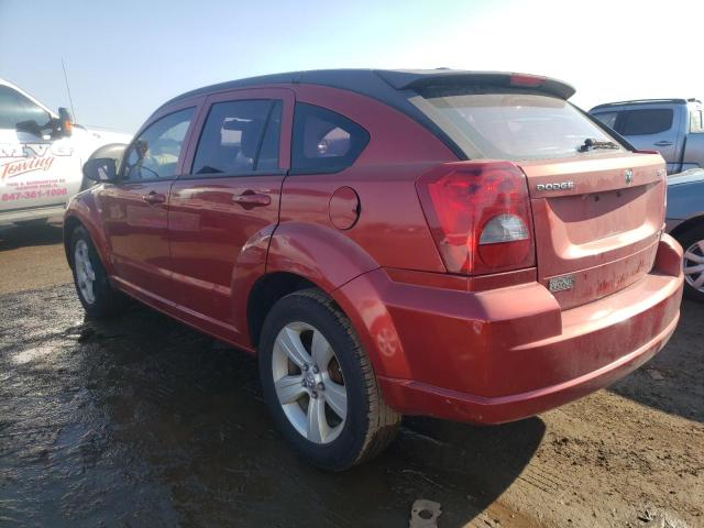 1B3CB4HA1AD591916 - 2010 DODGE CALIBER EX SXT RED photo 2