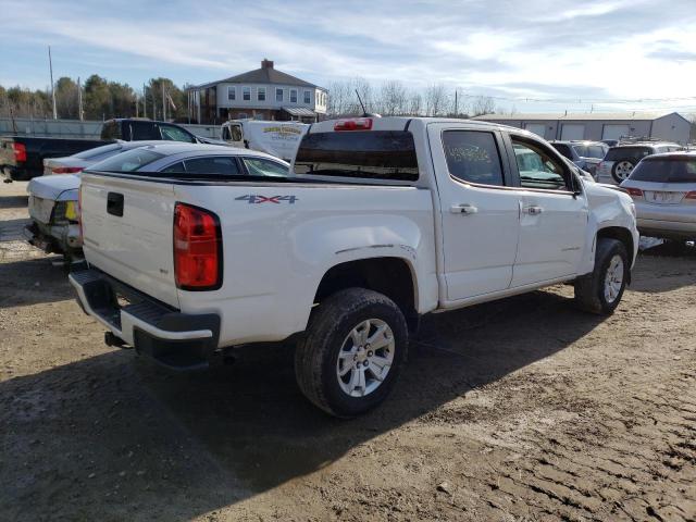 1GCGTCEN1M1267286 - 2021 CHEVROLET COLORADO LT WHITE photo 3