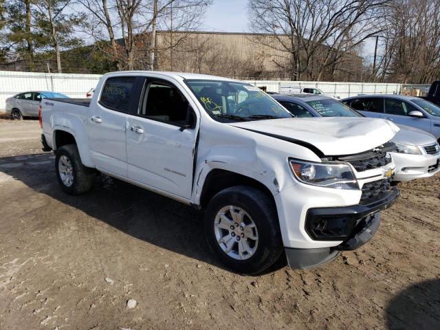 1GCGTCEN1M1267286 - 2021 CHEVROLET COLORADO LT WHITE photo 4