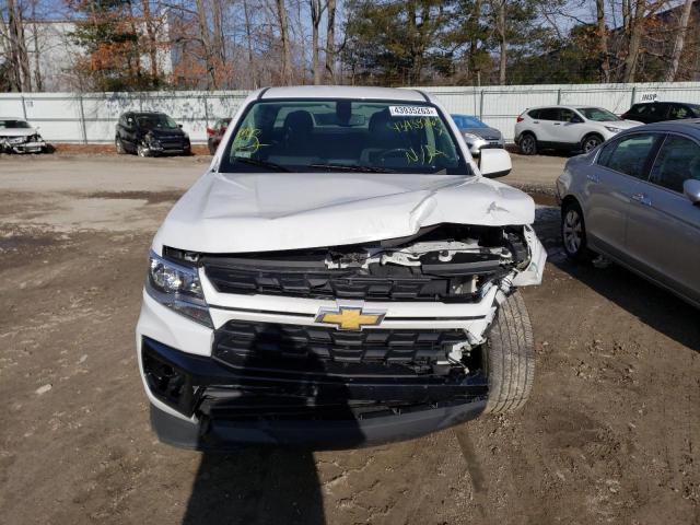 1GCGTCEN1M1267286 - 2021 CHEVROLET COLORADO LT WHITE photo 5