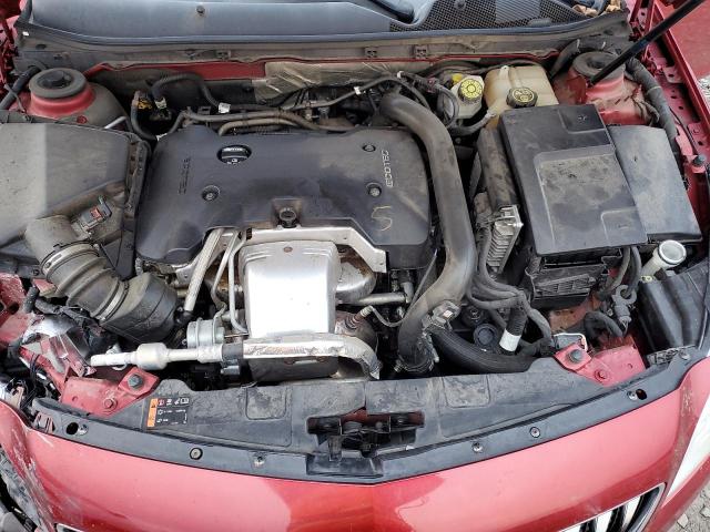 2G4GK5EX7E9303409 - 2014 BUICK REGAL RED photo 11