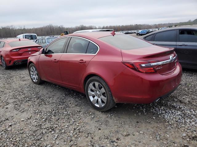 2G4GK5EX7E9303409 - 2014 BUICK REGAL RED photo 2