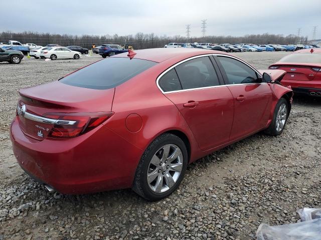 2G4GK5EX7E9303409 - 2014 BUICK REGAL RED photo 3