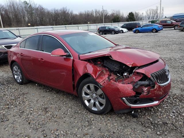 2G4GK5EX7E9303409 - 2014 BUICK REGAL RED photo 4