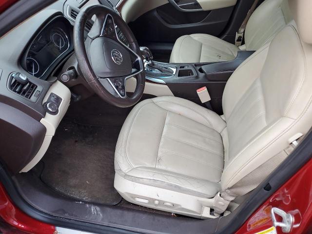 2G4GK5EX7E9303409 - 2014 BUICK REGAL RED photo 7