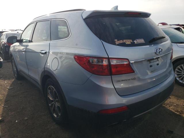 KM8SN4HF9DU001667 - 2013 HYUNDAI SANTA FE GLS BLUE photo 2