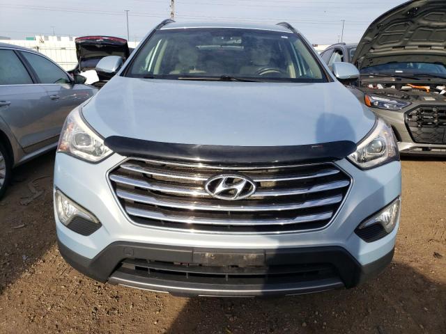 KM8SN4HF9DU001667 - 2013 HYUNDAI SANTA FE GLS BLUE photo 5