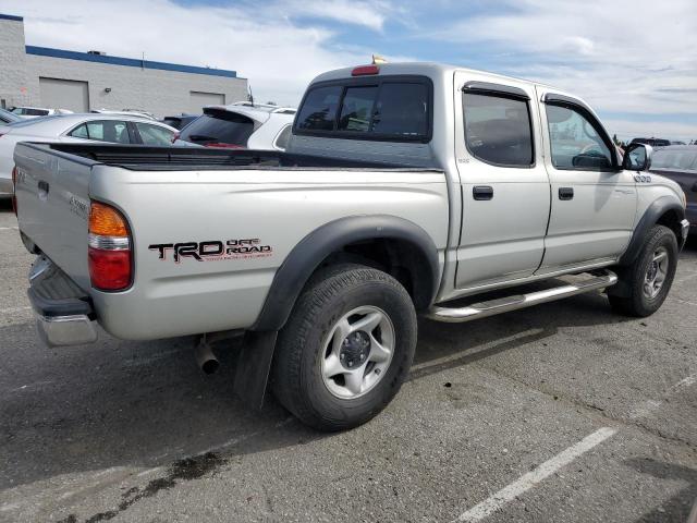 5TEGN92N52Z012192 - 2002 TOYOTA TACOMA DOUBLE CAB PRERUNNER SILVER photo 3