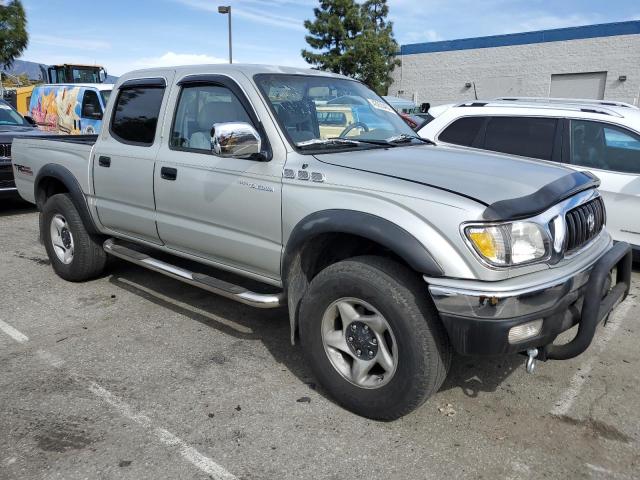 5TEGN92N52Z012192 - 2002 TOYOTA TACOMA DOUBLE CAB PRERUNNER SILVER photo 4