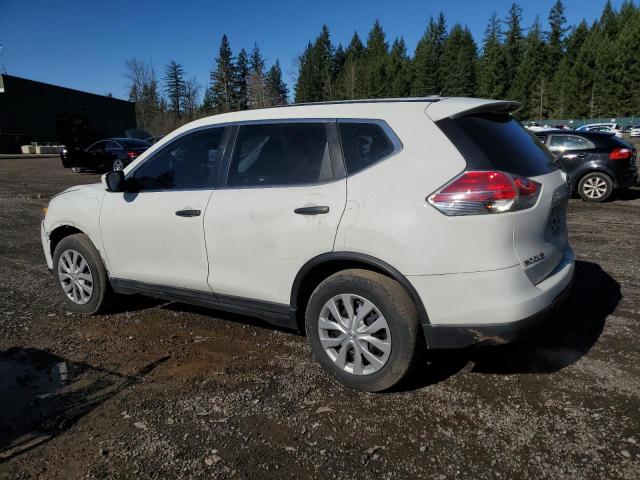 5N1AT2MT9GC801607 - 2016 NISSAN ROGUE S WHITE photo 2