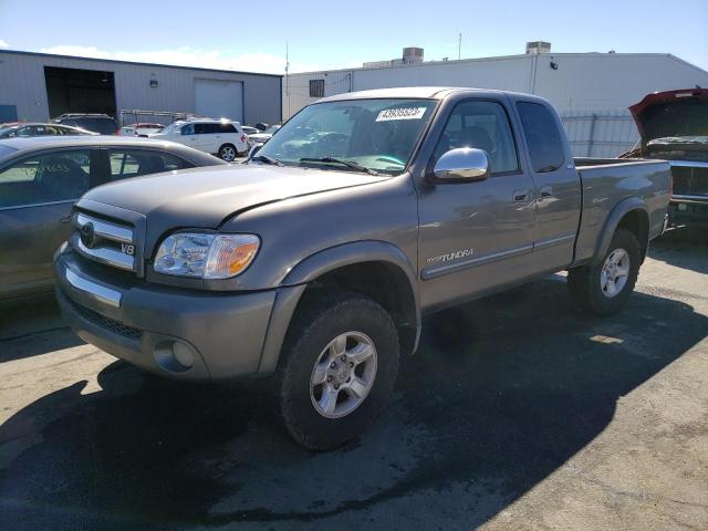 5TBBT44186S474111 - 2006 TOYOTA TUNDRA ACCESS CAB SR5 GRAY photo 1