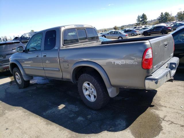 5TBBT44186S474111 - 2006 TOYOTA TUNDRA ACCESS CAB SR5 GRAY photo 2