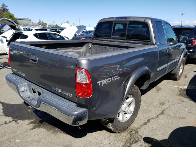 5TBBT44186S474111 - 2006 TOYOTA TUNDRA ACCESS CAB SR5 GRAY photo 3