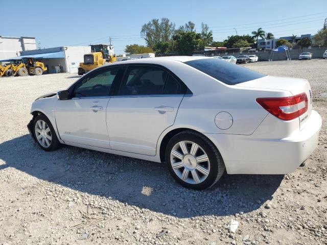 3LNHM26T69R602432 - 2009 LINCOLN MKZ WHITE photo 2