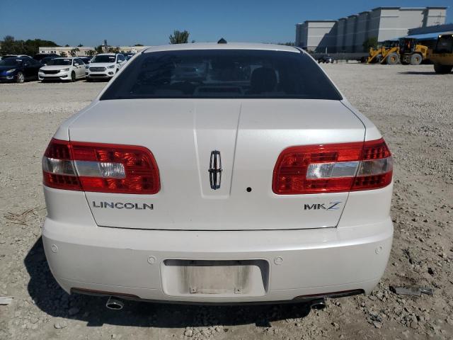 3LNHM26T69R602432 - 2009 LINCOLN MKZ WHITE photo 6